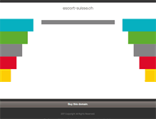 Tablet Screenshot of annuaire.escort-suisse.ch